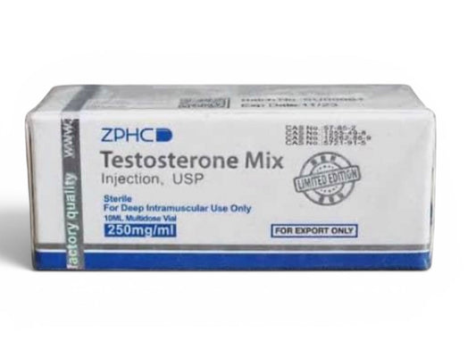ZPHC•
Testosterone Mix A
Injection. USP
250mg/ml
