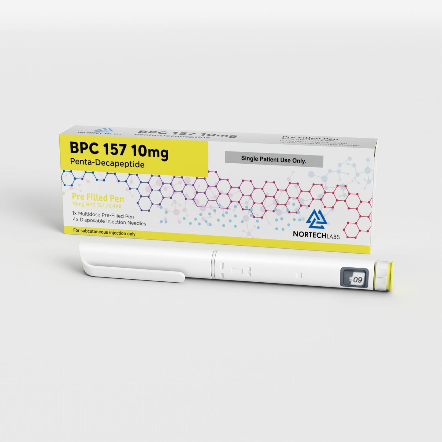 BPC 157 10mg.  Penta-Decapeptide